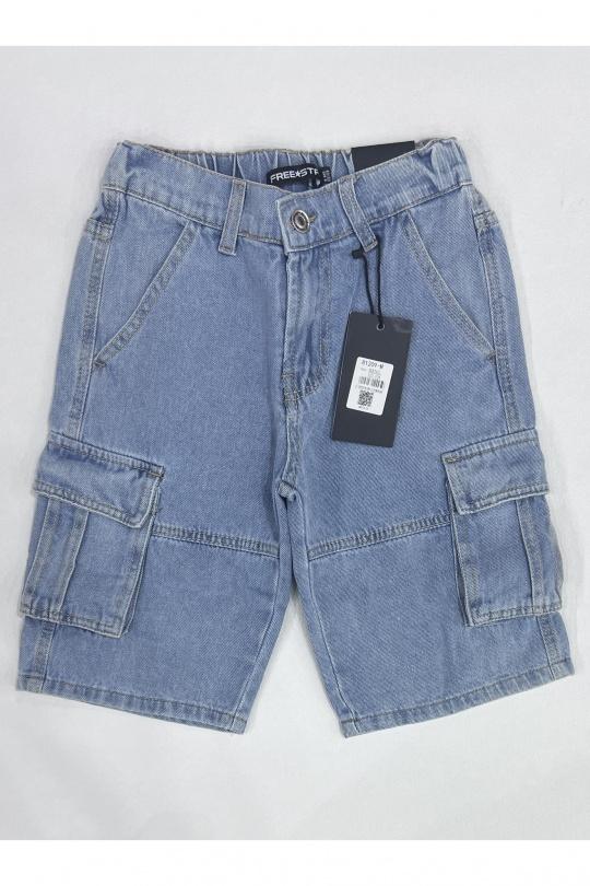 Bas Enfant & Bébé  Bleu jean Free Star 81209L Efashion Paris