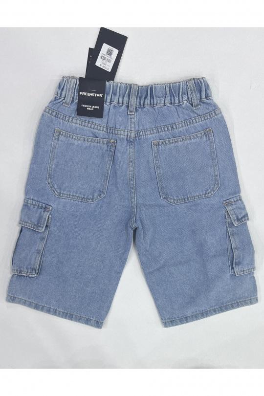 Bas Enfant & Bébé  Bleu jean Free Star 81209L Efashion Paris