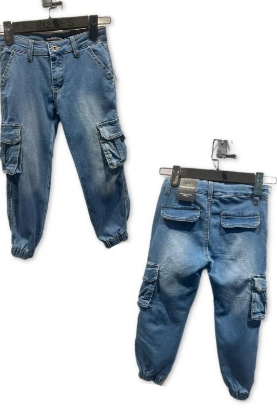 Bas Enfant & Bébé  Bleu jean Free Star 81252S Efashion Paris