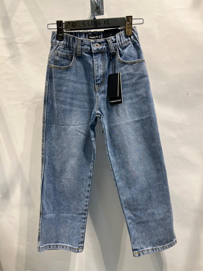 Bas Enfant & Bébé  Bleu jean Free Star 81134M #c Efashion Paris