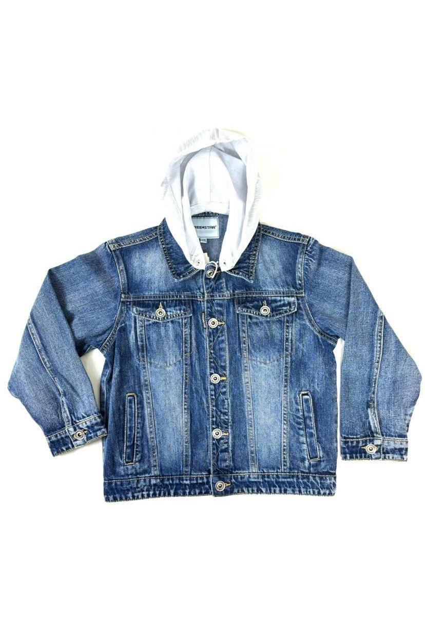 Vêtements extérieurs Enfant & Bébé  Bleu jean Free Star 81152-M #c Efashion Paris