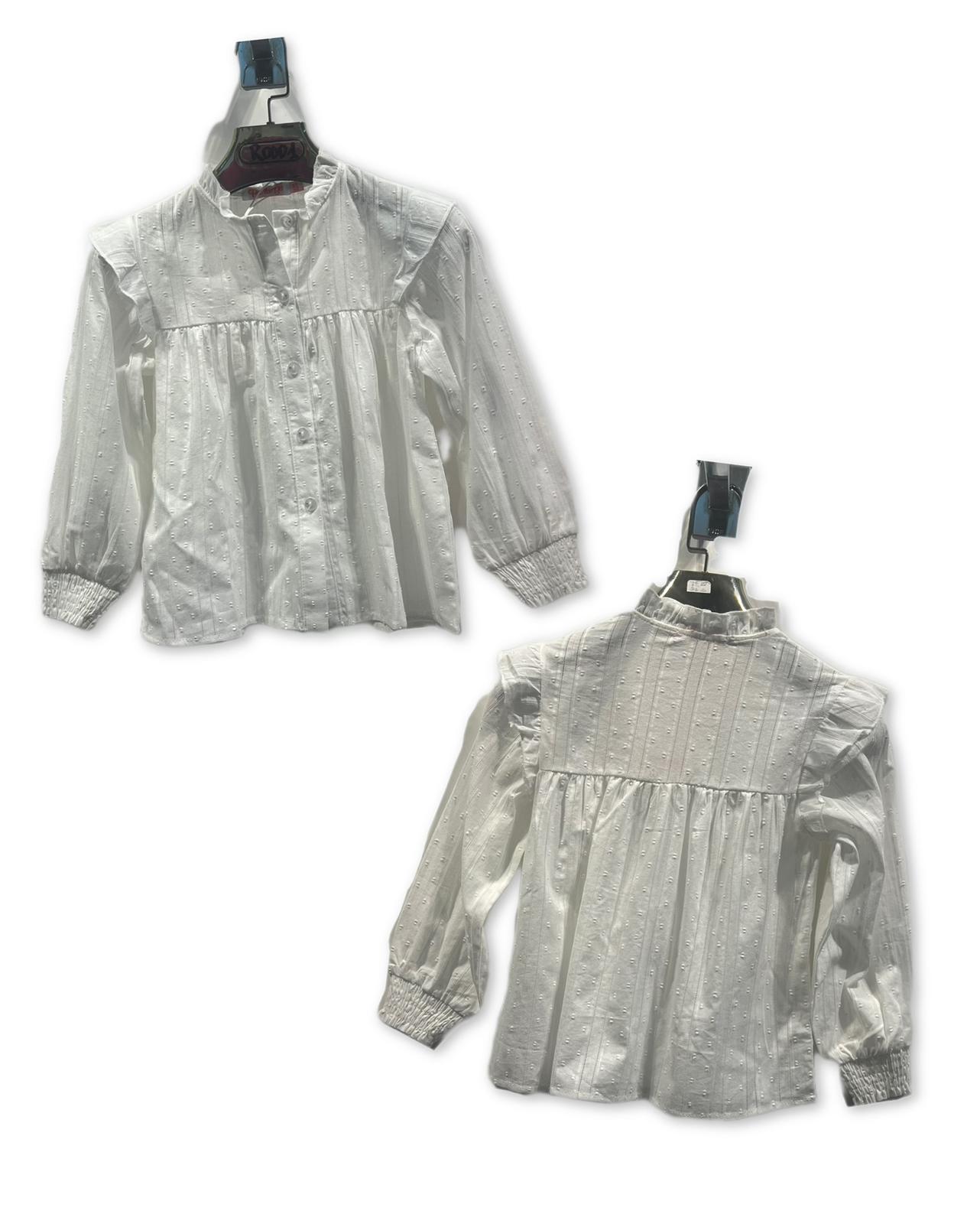 Hauts Enfant & Bébé  Blanc Free Star R0001M4-14 #c Efashion Paris