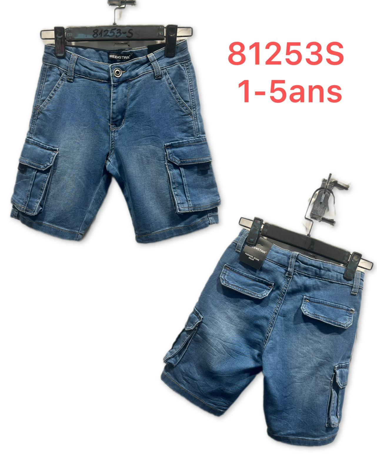 Bas Enfant & Bébé  Bleu jean Free Star 81253S #c Efashion Paris