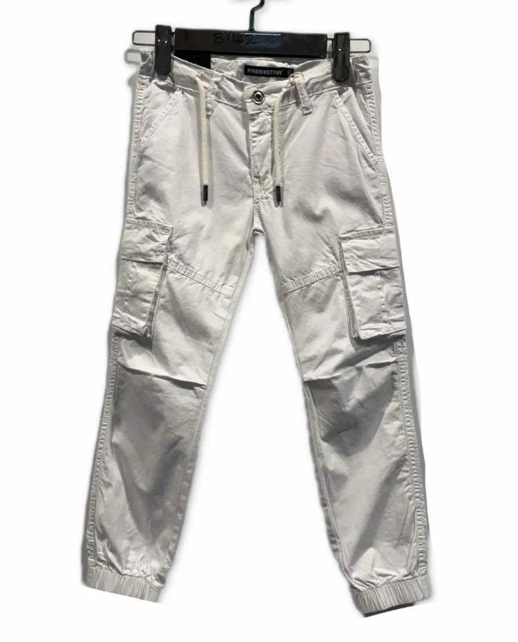 Bas Enfant & Bébé  Blanc Free Star 81162 L #c Efashion Paris
