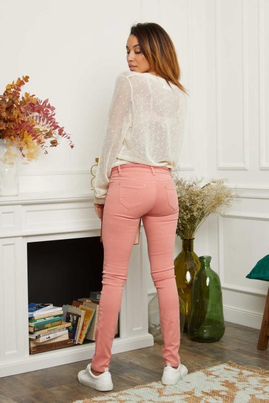 Pantalones Mujer Salmon R-Display D318 Efashion Paris