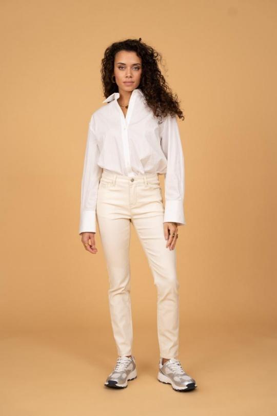 Pantalones Mujer Cream R-Display D1832-T1043 Efashion Paris