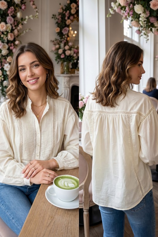 Tops Femme Blanc R-Display 2601005 Efashion Paris