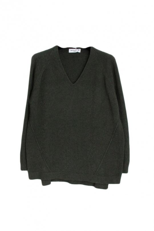 Jumpers Women Khaki Max & Enjoy 17032-PULL SANS COUTURE Efashion Paris