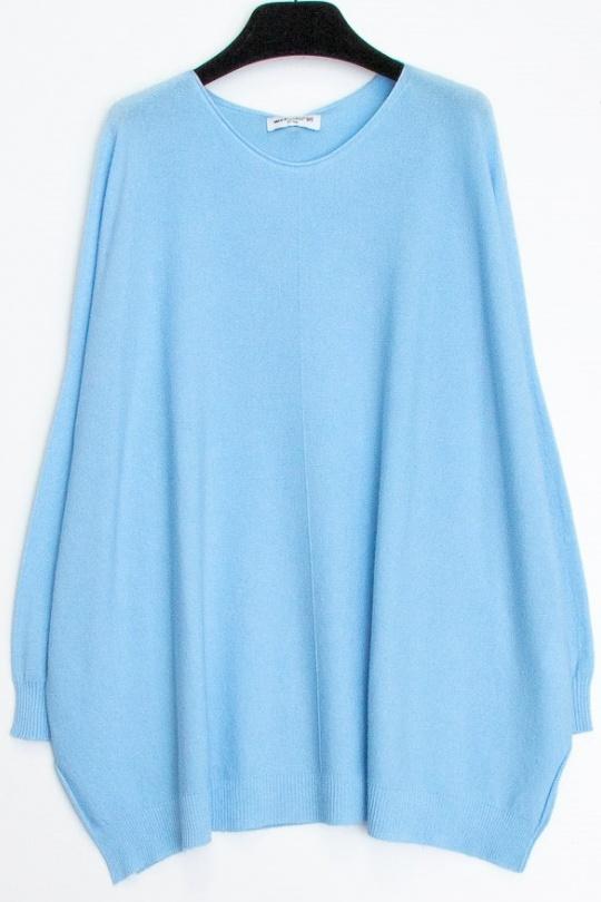 Pulls Femme Bleu Max & Enjoy Y82058  PULL SANS COUTURE Efashion Paris