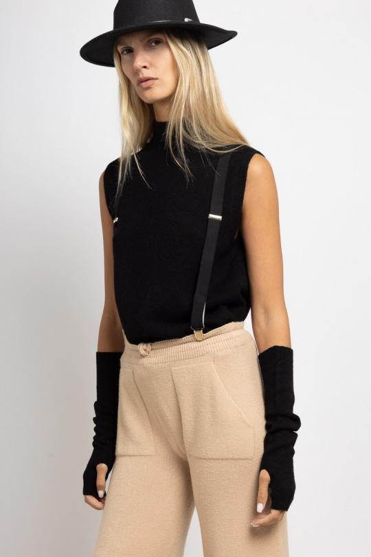 Pulls Femme Noir Max & Enjoy PULL SANS COUTURES 370236 Efashion Paris