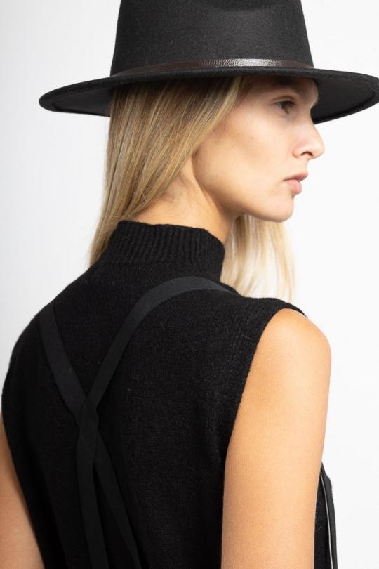 Pulls Femme Noir Max & Enjoy PULL SANS COUTURES 370236 Efashion Paris