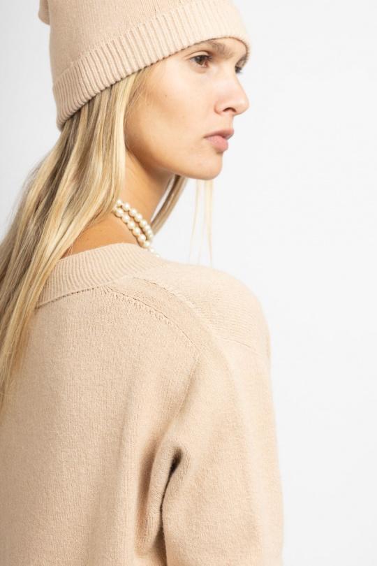 Bonnets Accessoires Blanc Max & Enjoy BONNETS SANS COUTURE - 31007 Efashion Paris