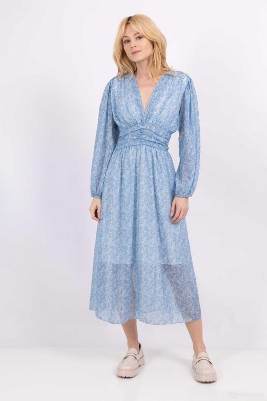 Robes longues Femme Bleu Max & Enjoy ROBE LIBERTY 12882 Efashion Paris
