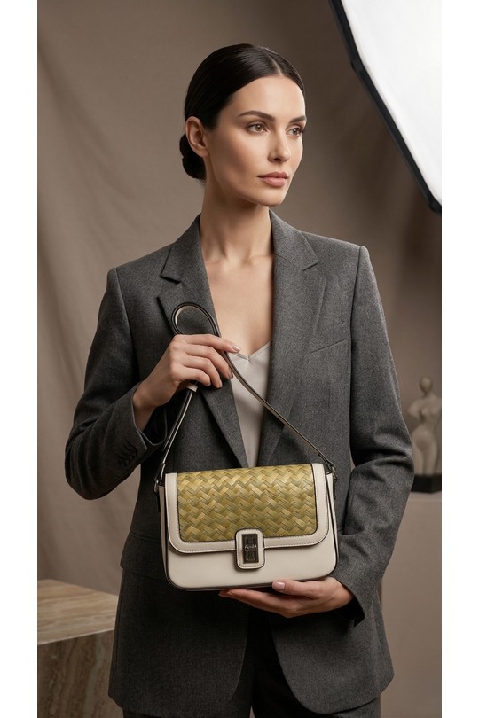 Shoulder bags Bags Yellow Max & Enjoy XC3126 Efashion Paris