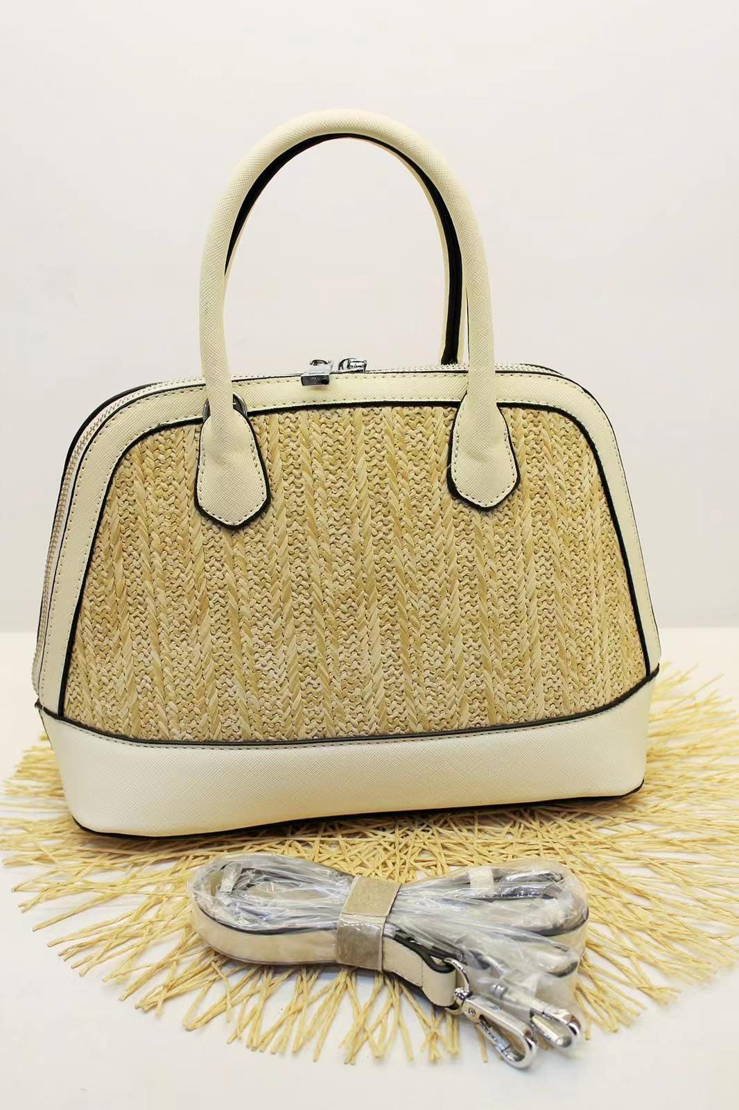 Sacs à main Maroquinerie Ecru Max & Enjoy RF3131 #c Efashion Paris