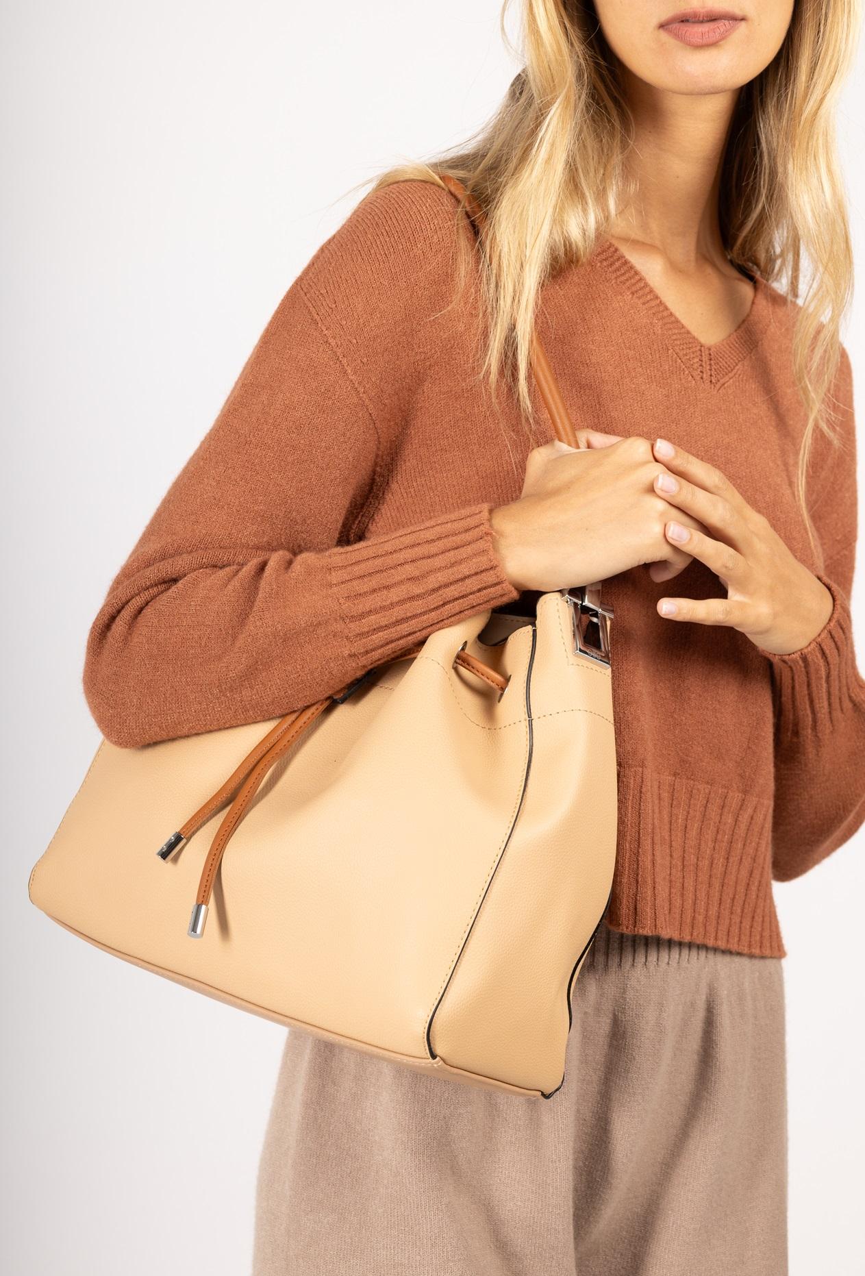 SAC À MAIN - EL- 0670-BEIGE