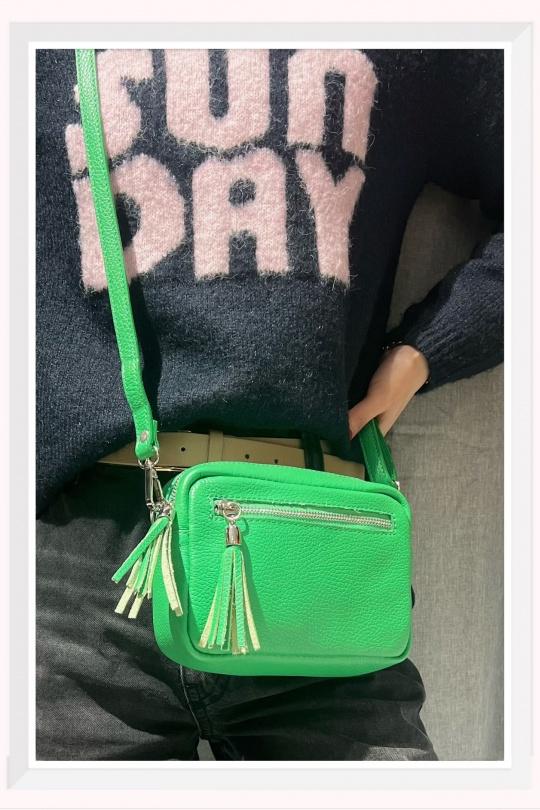 Sacs à bandoulière Maroquinerie Vert Z ET Z I -Bag  C20466 Efashion Paris