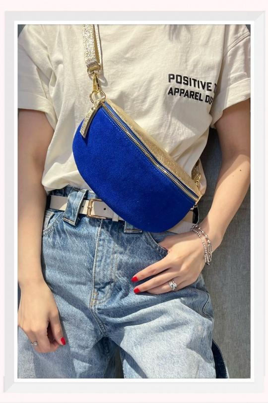 Fanny pack Bags Electric blue Z ET Z I -Bag  C10350 Efashion Paris