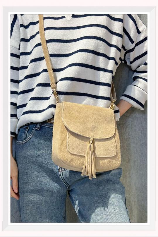 Sacs à bandoulière Maroquinerie Camel Z ET Z I -Bag  C20516 Efashion Paris