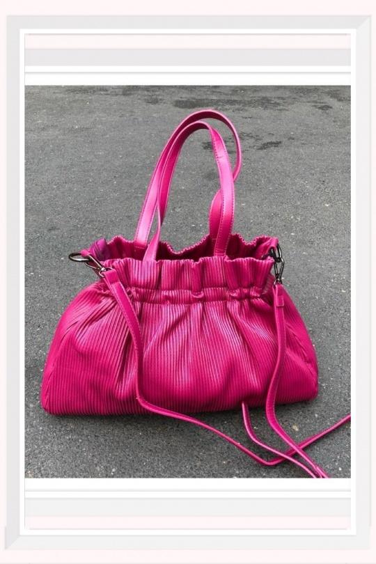Cabas Maroquinerie Fushia Z ET Z I -Bag  LK-H7015 Efashion Paris