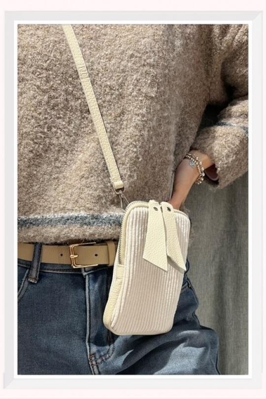 Clutch bags Bags Cream Z ET Z I -Bag  C10036 Efashion Paris