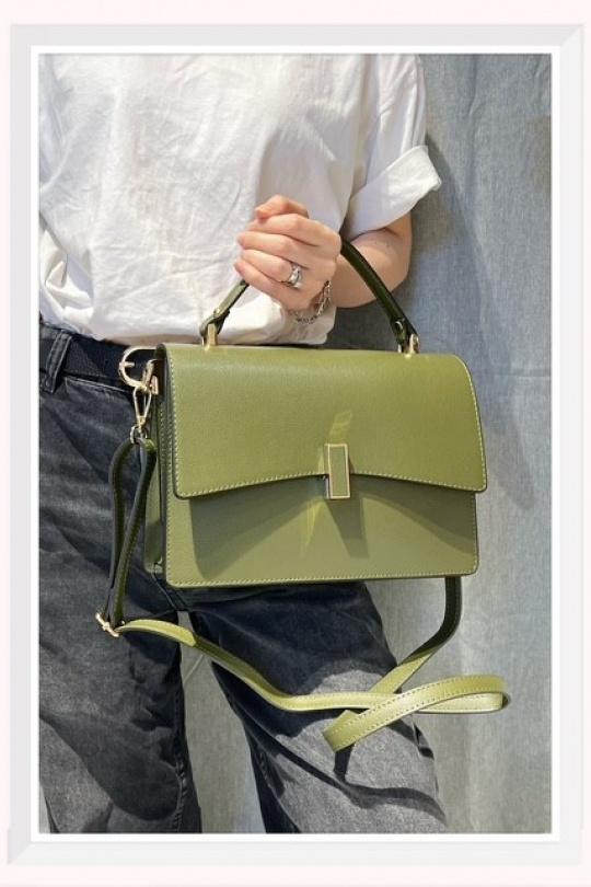 Sacs à main Maroquinerie Kaki Z ET Z I -Bag  C02774 Efashion Paris