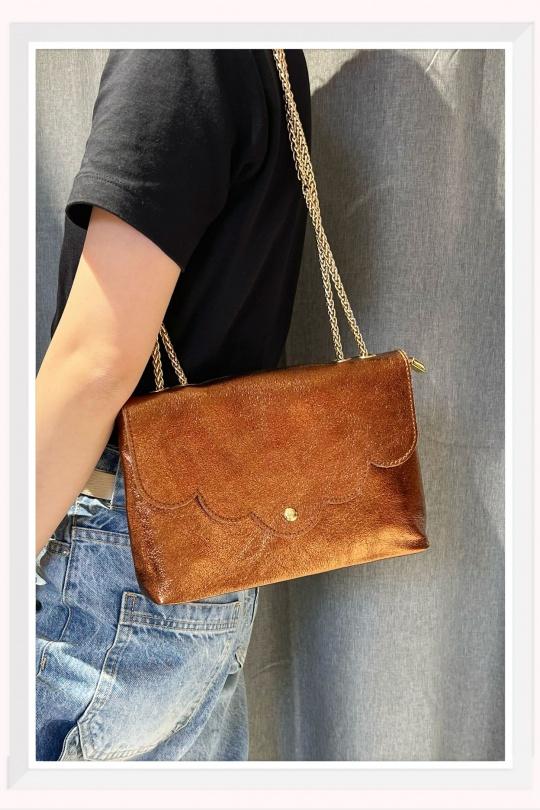 A tracolla Borse Brown Z ET Z I -Bag  C1067A Efashion Paris