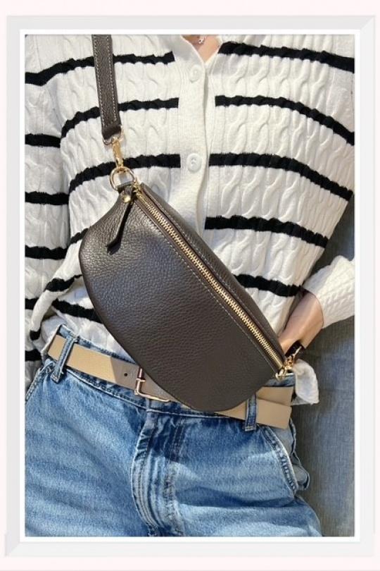 Sacs bananes Maroquinerie Marron Z ET Z I -Bag  C1035 Efashion Paris