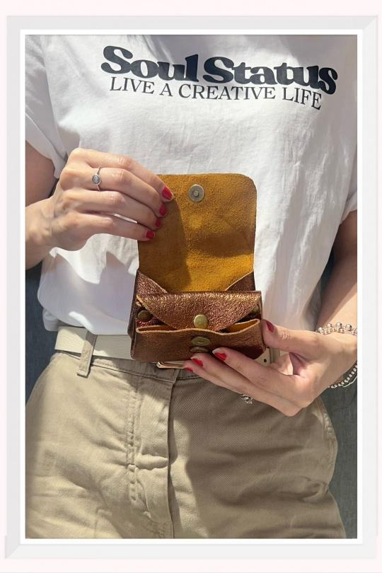 Petite maroquinerie Maroquinerie Cuivre Z ET Z I -Bag  C0504 Efashion Paris