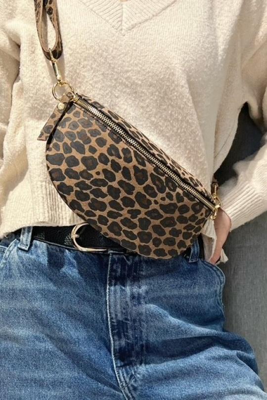 Sacs bananes Maroquinerie Taupe Z ET Z I -Bag  C1035E Efashion Paris