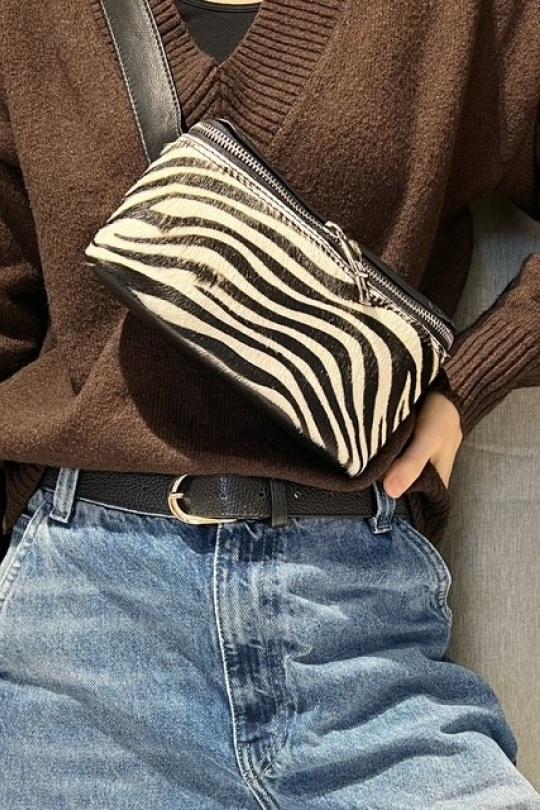 Sacs bananes Maroquinerie Petit léopard Z ET Z I -Bag  C1837 Efashion Paris