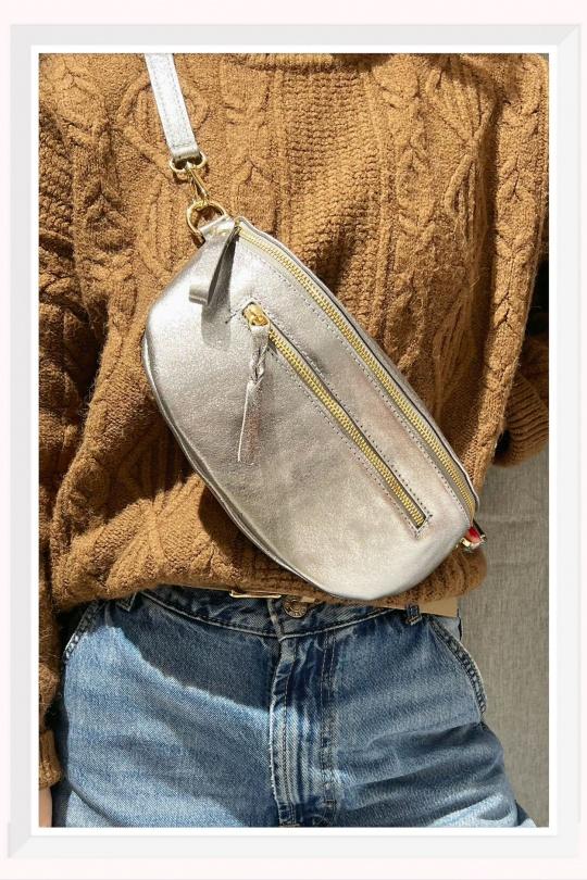 Sacs bananes Maroquinerie Noir Z ET Z I -Bag  C10356B Efashion Paris