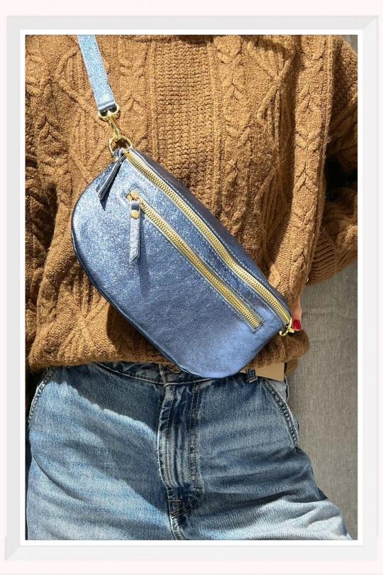 Sacs bananes Maroquinerie Noir Z ET Z I -Bag  C10356B Efashion Paris