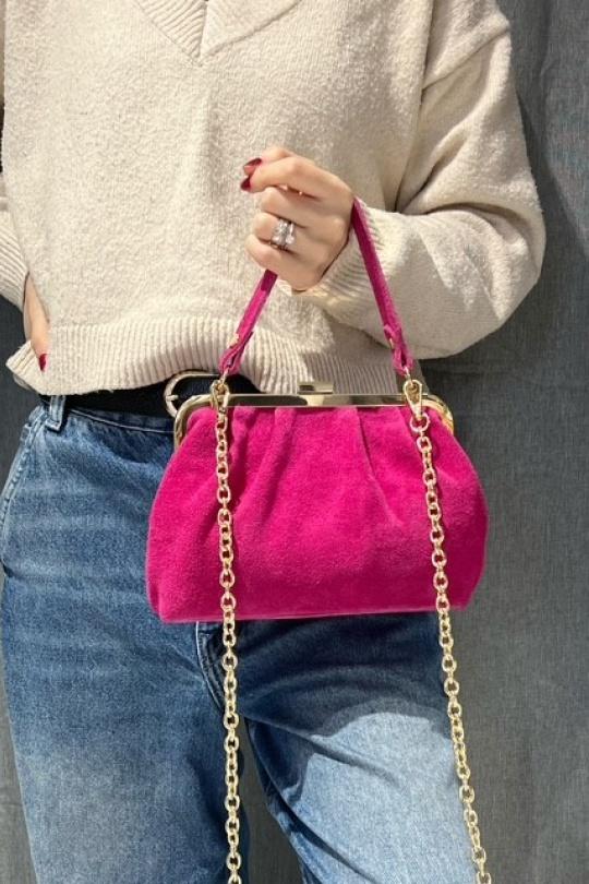Sacs à bandoulière Maroquinerie Fushia Z ET Z I -Bag  C0379 Efashion Paris