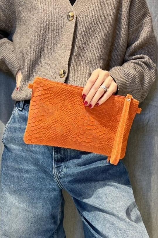 Pochettes Maroquinerie Jaune Z ET Z I -Bag  C1080 Efashion Paris