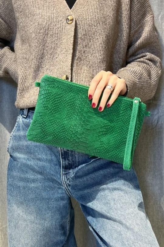 Pochettes Maroquinerie Jaune Z ET Z I -Bag  C1080 Efashion Paris