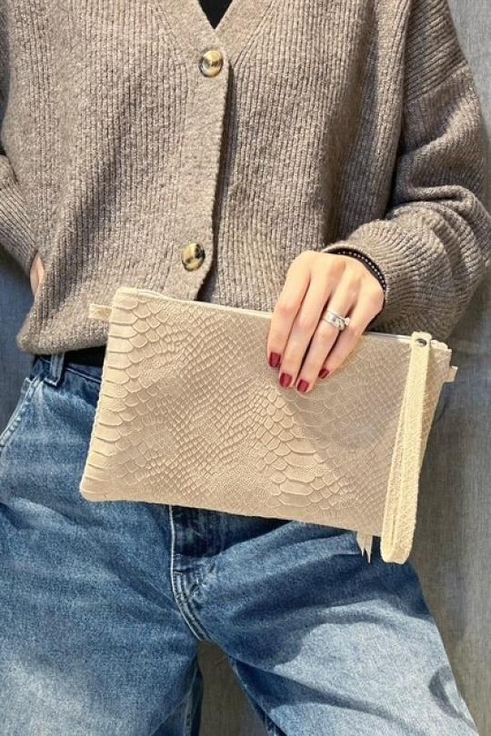 Pochettes Maroquinerie Jaune Z ET Z I -Bag  C1080 Efashion Paris