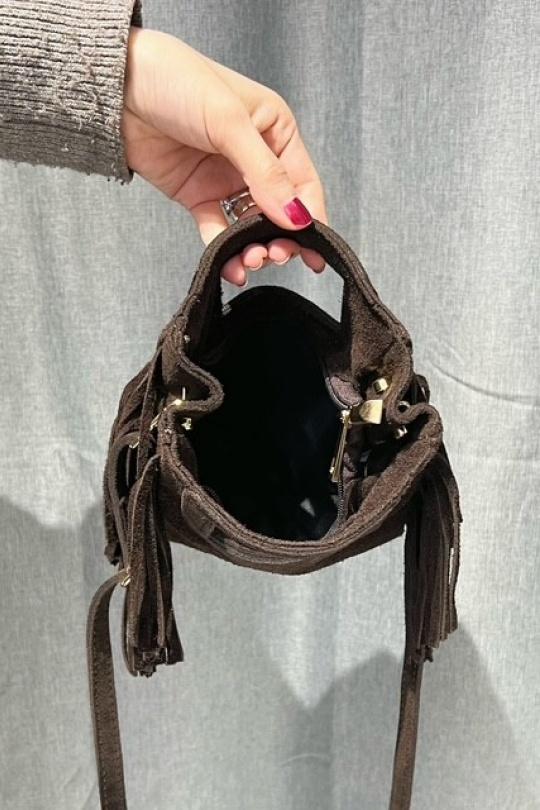 Sacs à bandoulière Maroquinerie Bordeaux Z ET Z I -Bag  C0871 Efashion Paris