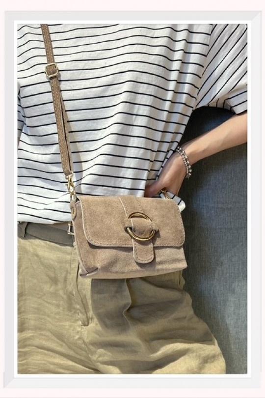 Sacs à bandoulière Maroquinerie Taupe Z ET Z I -Bag  C19280 Efashion Paris