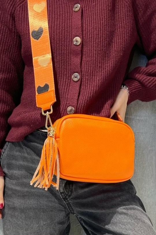 Sacs à bandoulière Maroquinerie Orange Z ET Z I -Bag  C20882 Efashion Paris