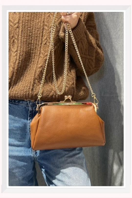 Sacs à bandoulière Maroquinerie Vert clair Z ET Z I -Bag  C1048 Efashion Paris