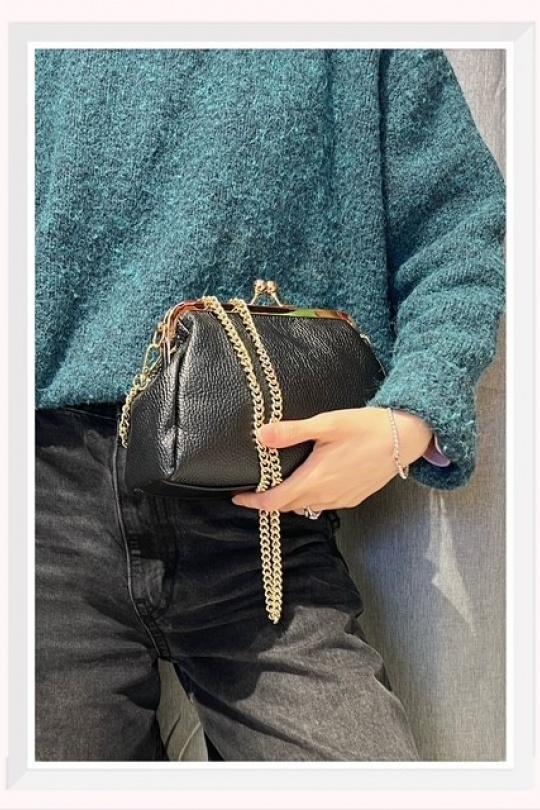 Sacs à bandoulière Maroquinerie Vert clair Z ET Z I -Bag  C1048 Efashion Paris