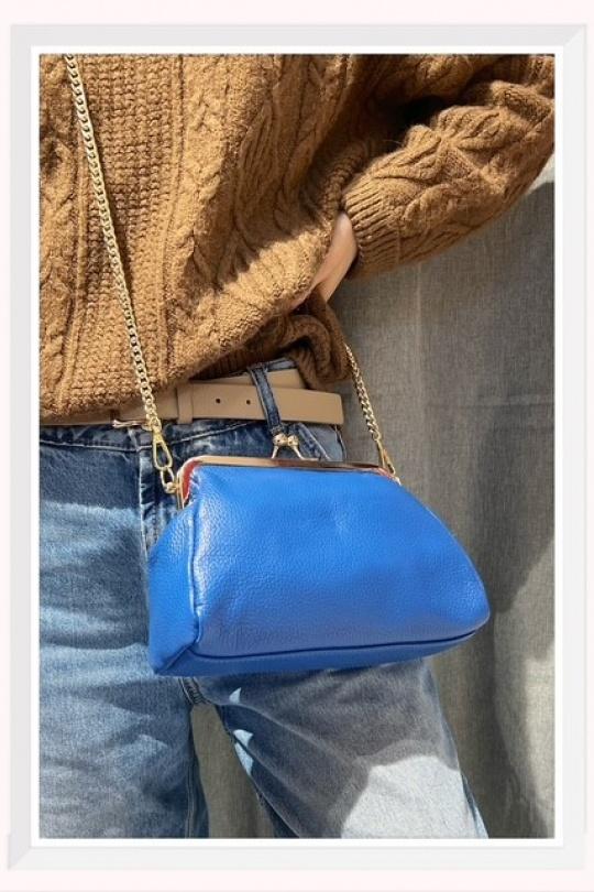 Sacs à bandoulière Maroquinerie Vert clair Z ET Z I -Bag  C1048 Efashion Paris