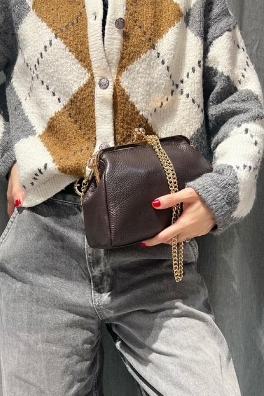 Sacs à bandoulière Maroquinerie Vert clair Z ET Z I -Bag  C1048 Efashion Paris