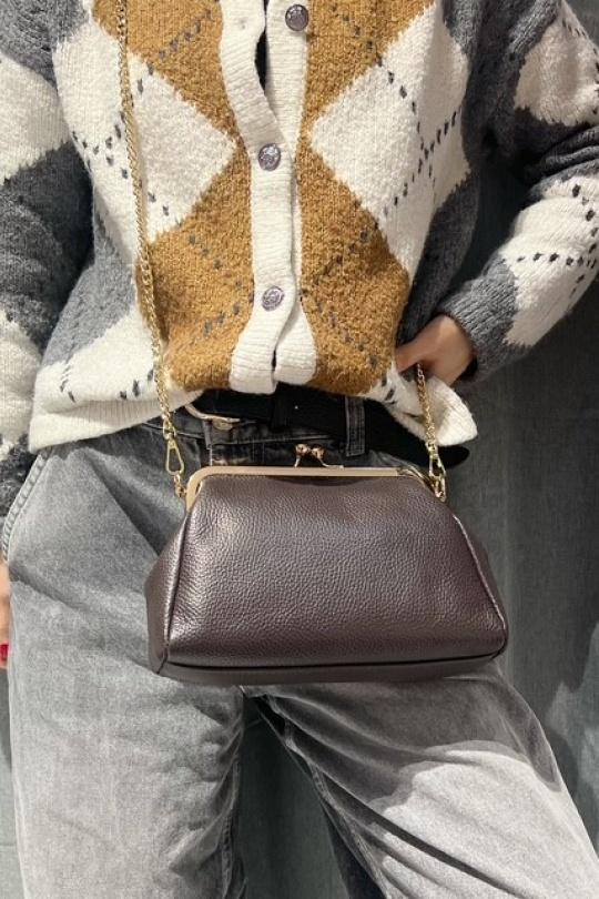 Sacs à bandoulière Maroquinerie Vert clair Z ET Z I -Bag  C1048 Efashion Paris