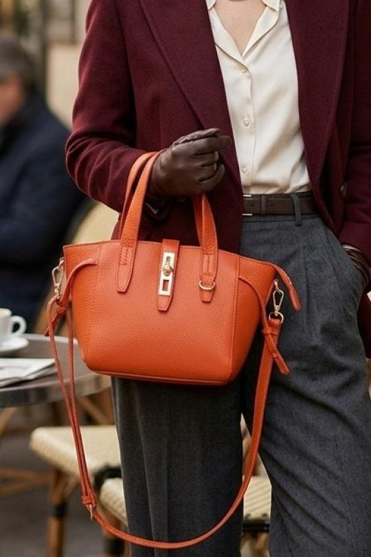 Sacs à main Maroquinerie Rouille Z ET Z I -Bag  C08686 Efashion Paris