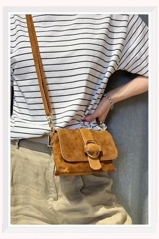 Sacs à bandoulière Maroquinerie Camel Z ET Z I -Bag  C19280 Efashion Paris