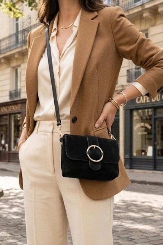 Sacs à bandoulière Maroquinerie Camel Z ET Z I -Bag  C19280 Efashion Paris