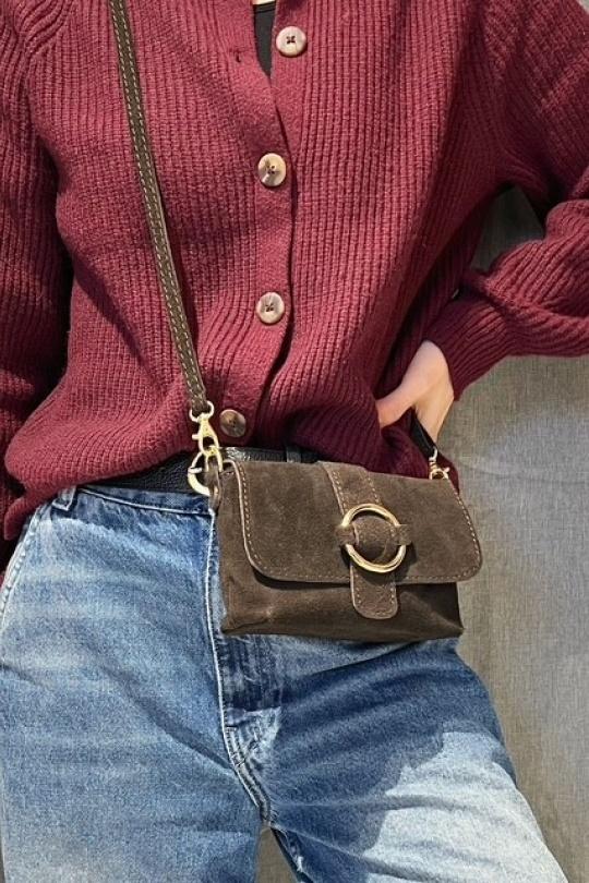 Sacs à bandoulière Maroquinerie Camel Z ET Z I -Bag  C19280 Efashion Paris