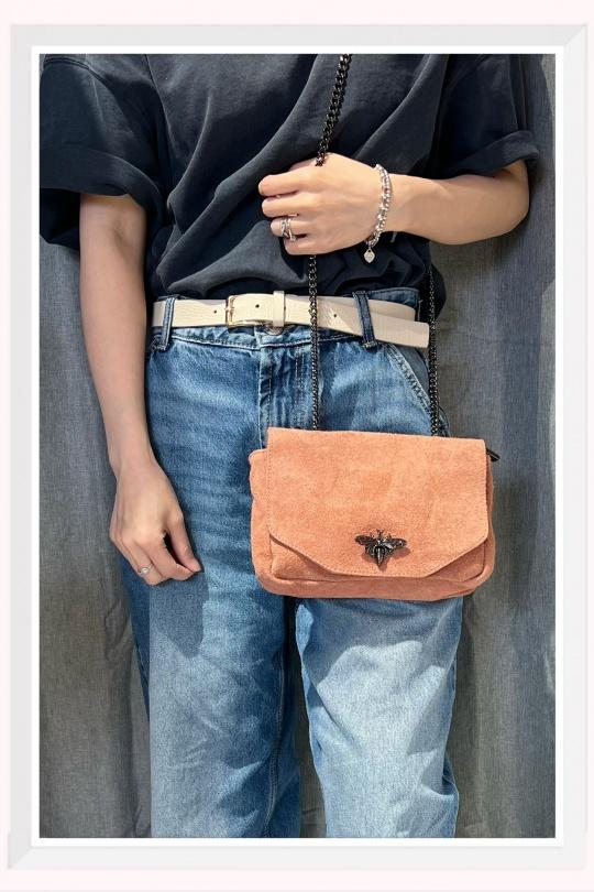 Sacs à bandoulière Maroquinerie Beige Z ET Z I -Bag  C2064A Efashion Paris